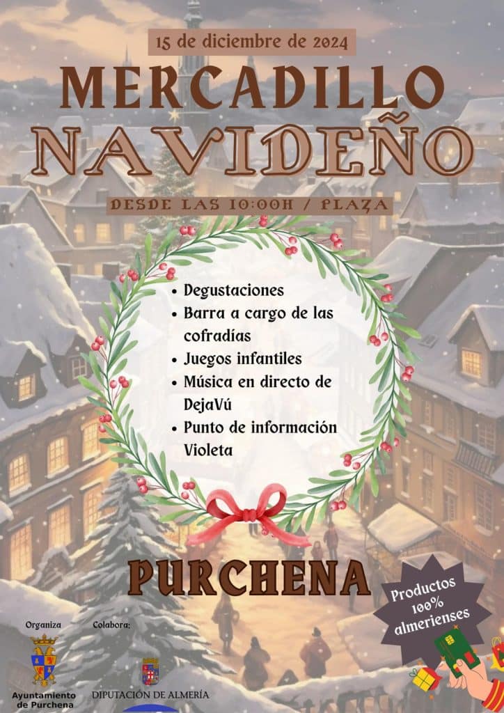 Mercadillo Navideño Purchena 2024