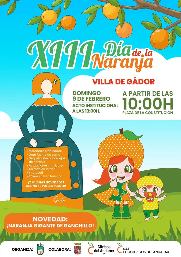 XIII Día de la Naranja Villa de Gádor 2025