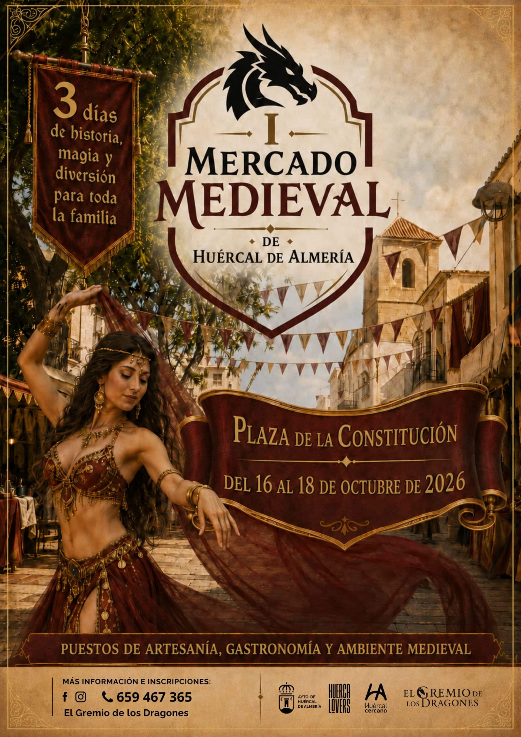 Mercado Medieval de Huércal de Almería 2026